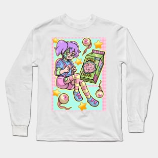 zoombie girl Long Sleeve T-Shirt